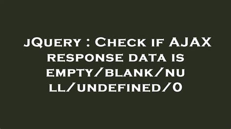 ajax response data.